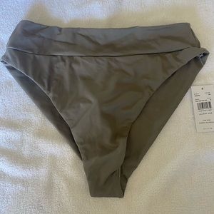 RVCA High waisted cheeky bikini.